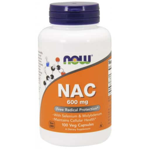 NAC med selen och molybden, 600mg - 100 kapslar