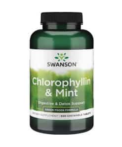 Klorofyllin & Mint - 500 tuggtabletter