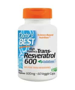 Doctor's Best - Trans-Resveratrol 600 60 vcaps
