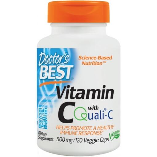 Doctor's Best - Vitamin C with Quali-C 500mg - 120 vcaps
