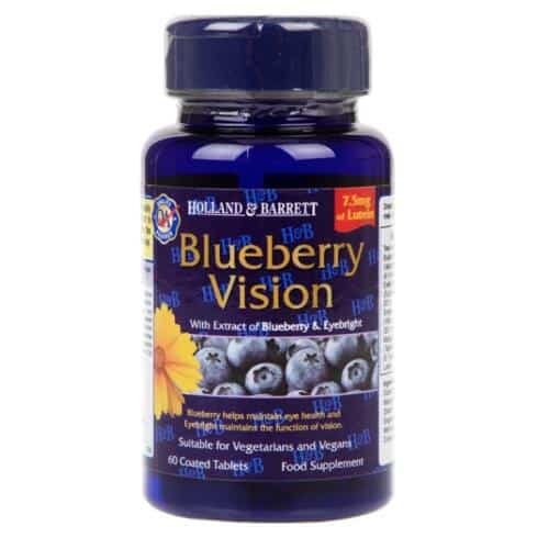 Holland & Barrett - Blueberry Vision 60 tablets