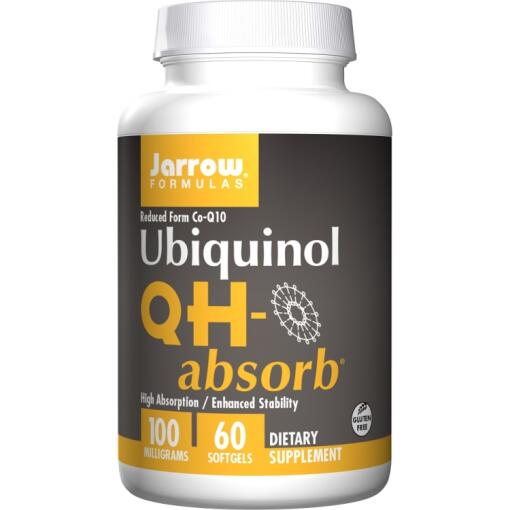 Jarrow Formulas - Ubiquinol QH-absorb 100mg - 60 softgels