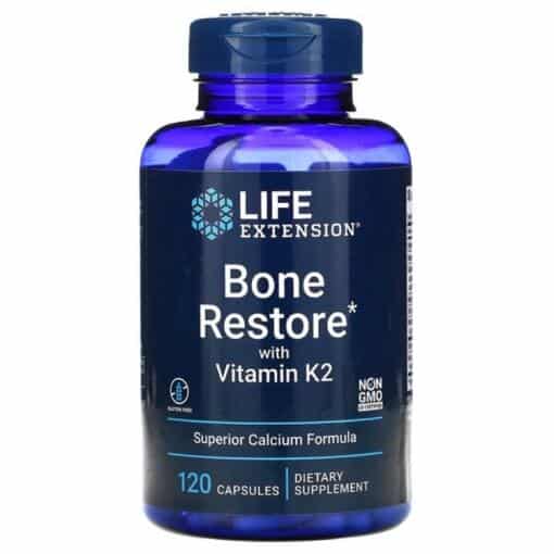 Life Extension - Bone Restore with Vitamin K2 120 caps