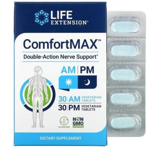 Life Extension - ComfortMax 30 AM + 30 PM vegetarian tabs