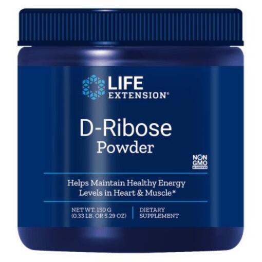 Life Extension - D-Ribose Powder - 150 grams