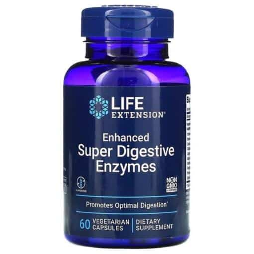 Life Extension - Enhanced Super Digestive Enzymes with Probiotics 60 vcaps