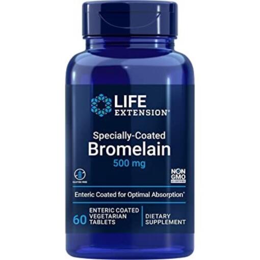 Life Extension - Specially-Coated Bromelain 60 enteric coated tabs