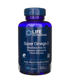 Life Extension - Super Omega-3 EPA/DHA with Sesame Lignans & Olive Extract 240 softgels