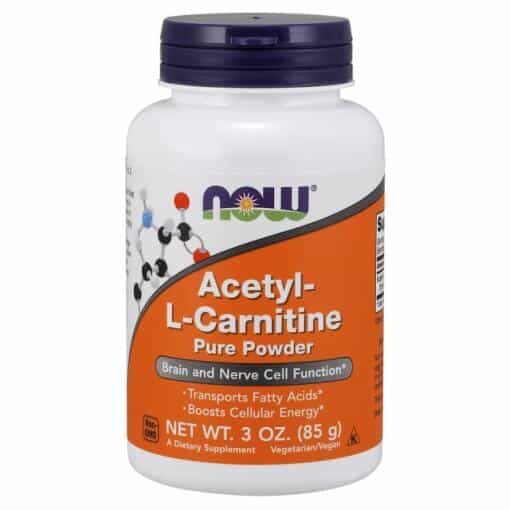 NOW Foods - Acetyl-L-Carnitine Pure Powder - 85 grams