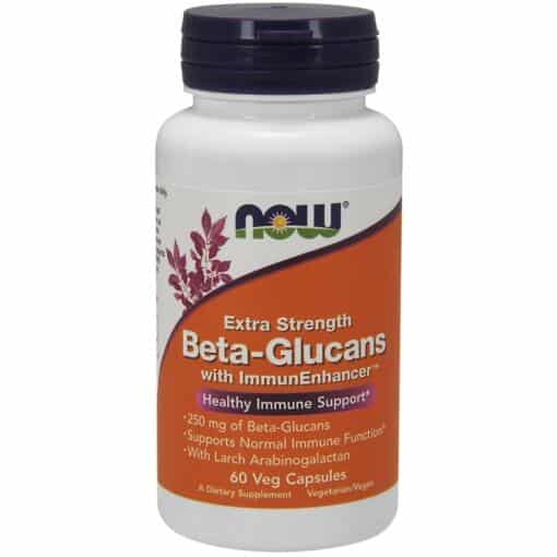 NOW Foods - Beta-Glucans with ImmunEnhancer 60 vcaps