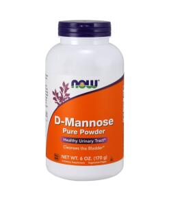 NOW Foods - D-Mannose Pure Powder - 170 grams