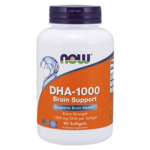 NOW Foods - DHA-1000 Brain Support - 90 softgels