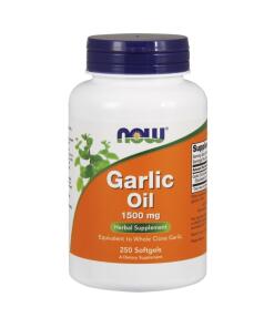NOW Foods - Garlic Oil 1500mg - 250 softgels