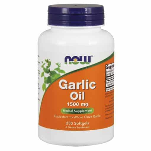 NOW Foods - Garlic Oil 1500mg - 250 softgels
