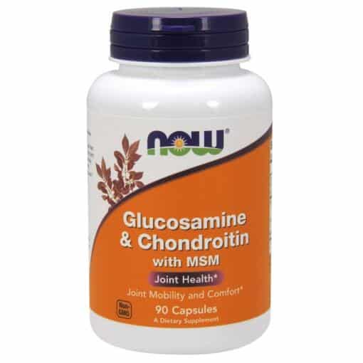 NOW Foods - Glucosamine & Chondroitin with MSM 90 caps