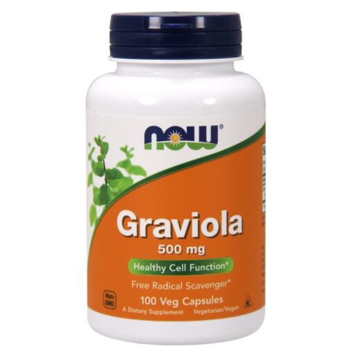 NOW Foods - Graviola 500mg - 100 vcaps