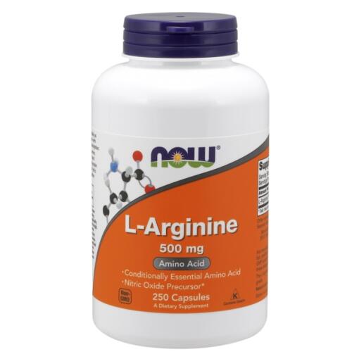 NOW Foods - L-Arginine 500mg - 250 caps