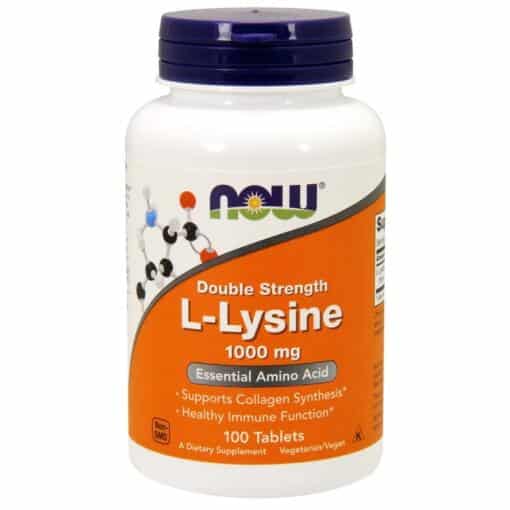 NOW Foods - L-Lysine 1000mg - 100 tablets