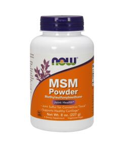 NOW Foods - MSM Methylsulphonylmethane Powder - 227 grams