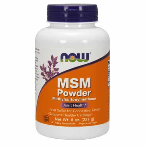 NOW Foods - MSM Methylsulphonylmethane Powder - 227 grams