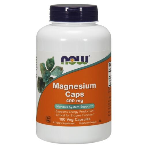 NOW Foods - Magnesium 180 vcaps