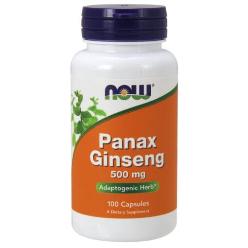 NOW Foods - Panax Ginseng 500mg - 100 caps
