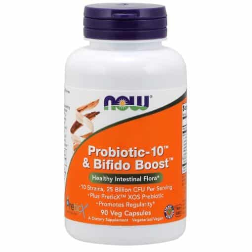 NOW Foods - Probiotic-10 & Bifido Boost 90 vcaps