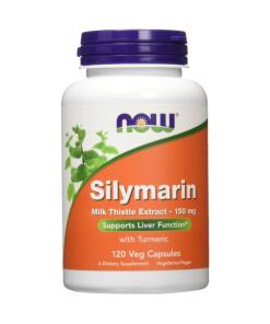 NOW Foods - Silymarin with Turmeric 150mg - 120 vcaps
