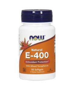 NOW Foods - Vitamin E-400 50 softgels