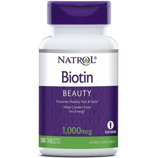 Natrol - Biotin 1000mcg - 100 tablets