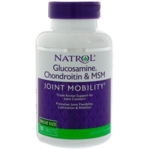 Natrol - Glucosamine Chondroitin MSM - 150 tabs