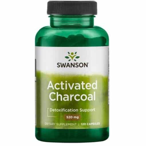 Swanson - Activated Charcoal 120 caps