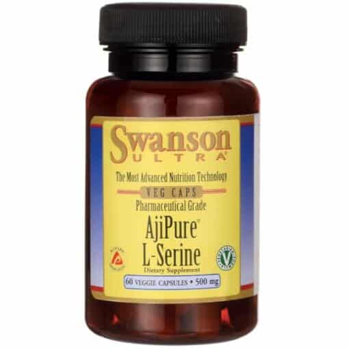 Swanson - AjiPure L-Serine 60 vcaps