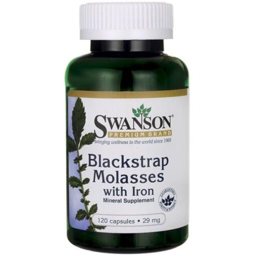 Swanson - Blackstrap Molasses with Iron 120 caps