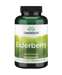 Swanson - Elderberry 120 vcaps