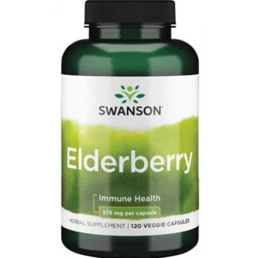 Swanson - Elderberry 120 vcaps