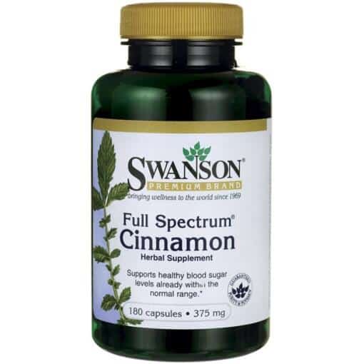 Swanson - Full Spectrum Cinnamon 180 caps