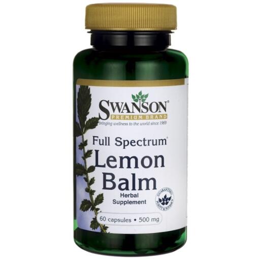 Swanson - Full Spectrum Lemon Balm 60 caps