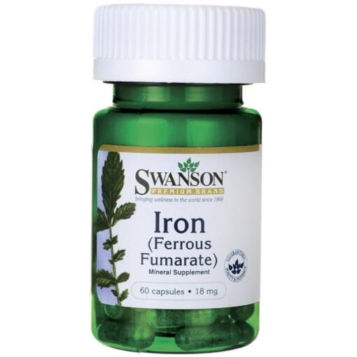 Swanson - Iron (Ferrous Fumarate) 60 caps
