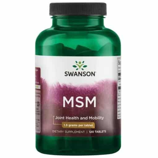 Swanson - MSM Methylsulfonylmethane 3000mg - 120 tablets