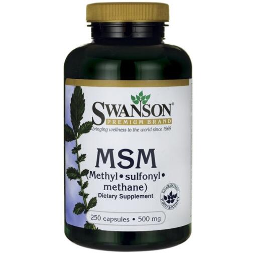 Swanson - MSM Methylsulfonylmethane 500mg - 250 caps