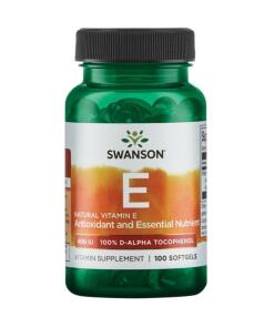 Swanson - Vitamin E 400 IU Natural - 100 softgels