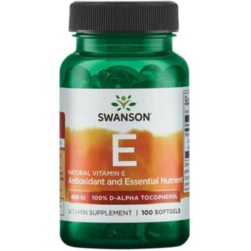 Swanson - Vitamin E 400 IU Natural - 100 softgels