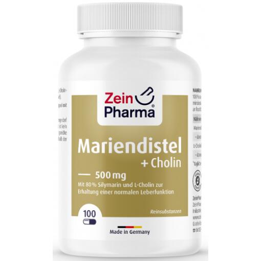 Zein Pharma - Milk Thistle + Cholin