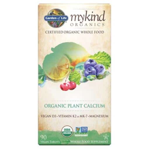 Mykind Organics Plant Calcium - 90 vegan tablets