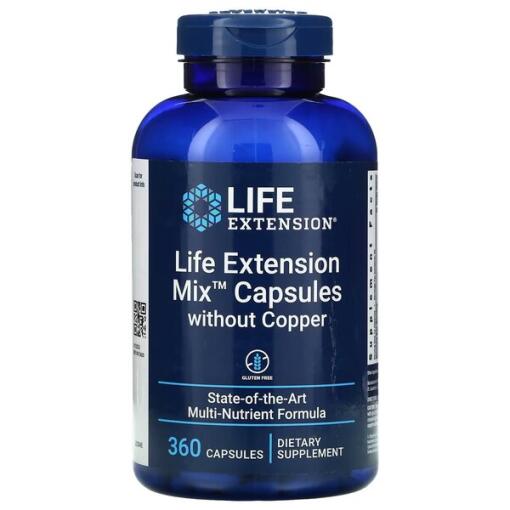 Life Extension Mix Capsules without Copper - 360 caps