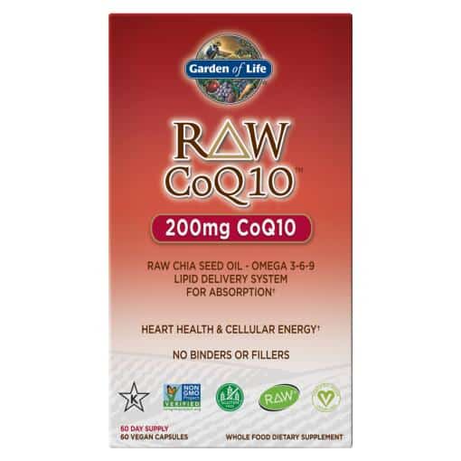 Raw CoQ10 - 60 kapsler