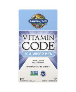 Vitamin Code 50 og Wiser Men's Multi Capsules