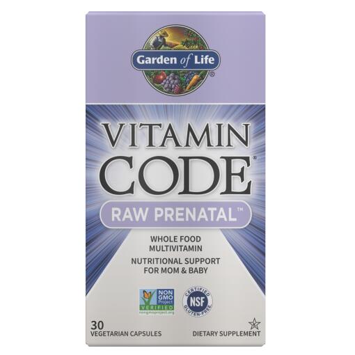 Vitamin Code Rå prænatale kapsler