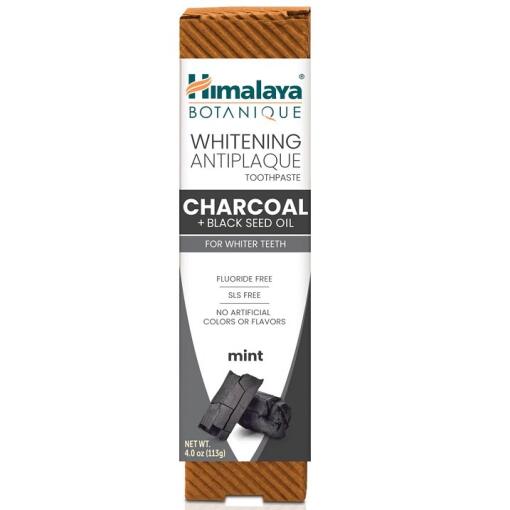 Whitening Antiplaque Toothpaste Charcoal + Black Seed Oil